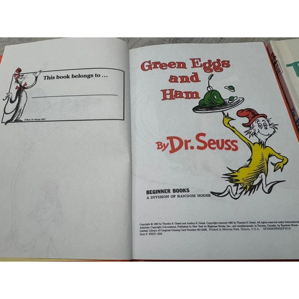 Dr. Seuss‎ 1950s/60s VTG Collectors Bundle Grolier Book Club First Edition Lot 8